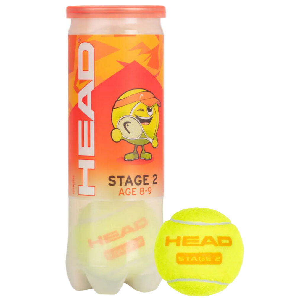 HEAD TIP Tennis Balls Stage Orange 3-Ball Can