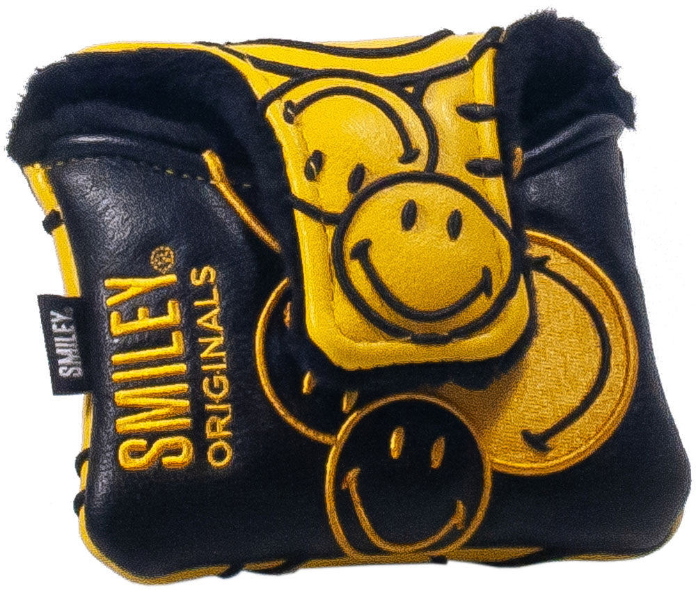 Mallet Putter Headcover Gelb/Schwarz