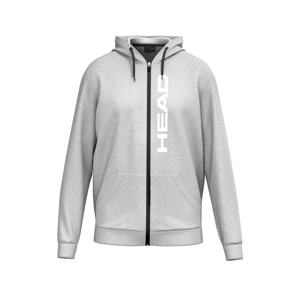 Club 25 Original Hoodie FZ Herren Grau