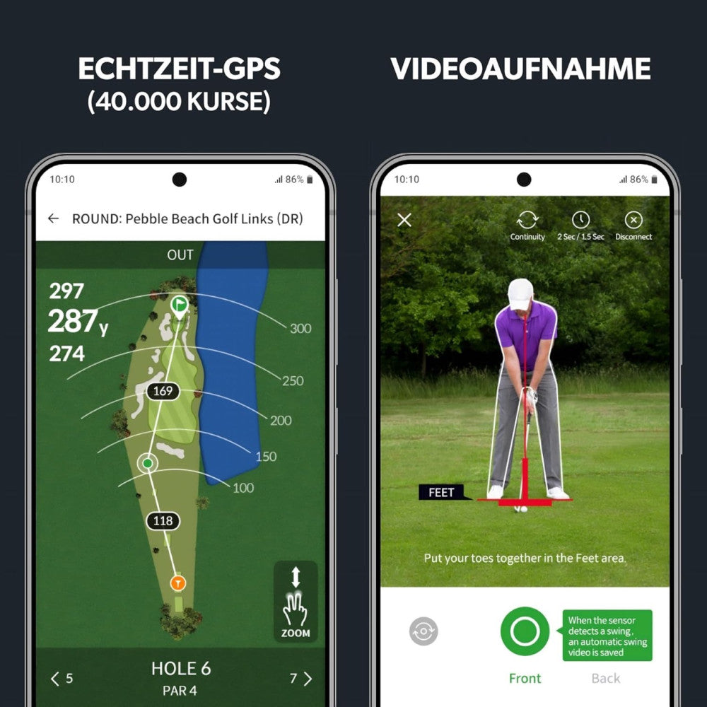 SLX Hybrid Mini Launch Monitor mit GPS