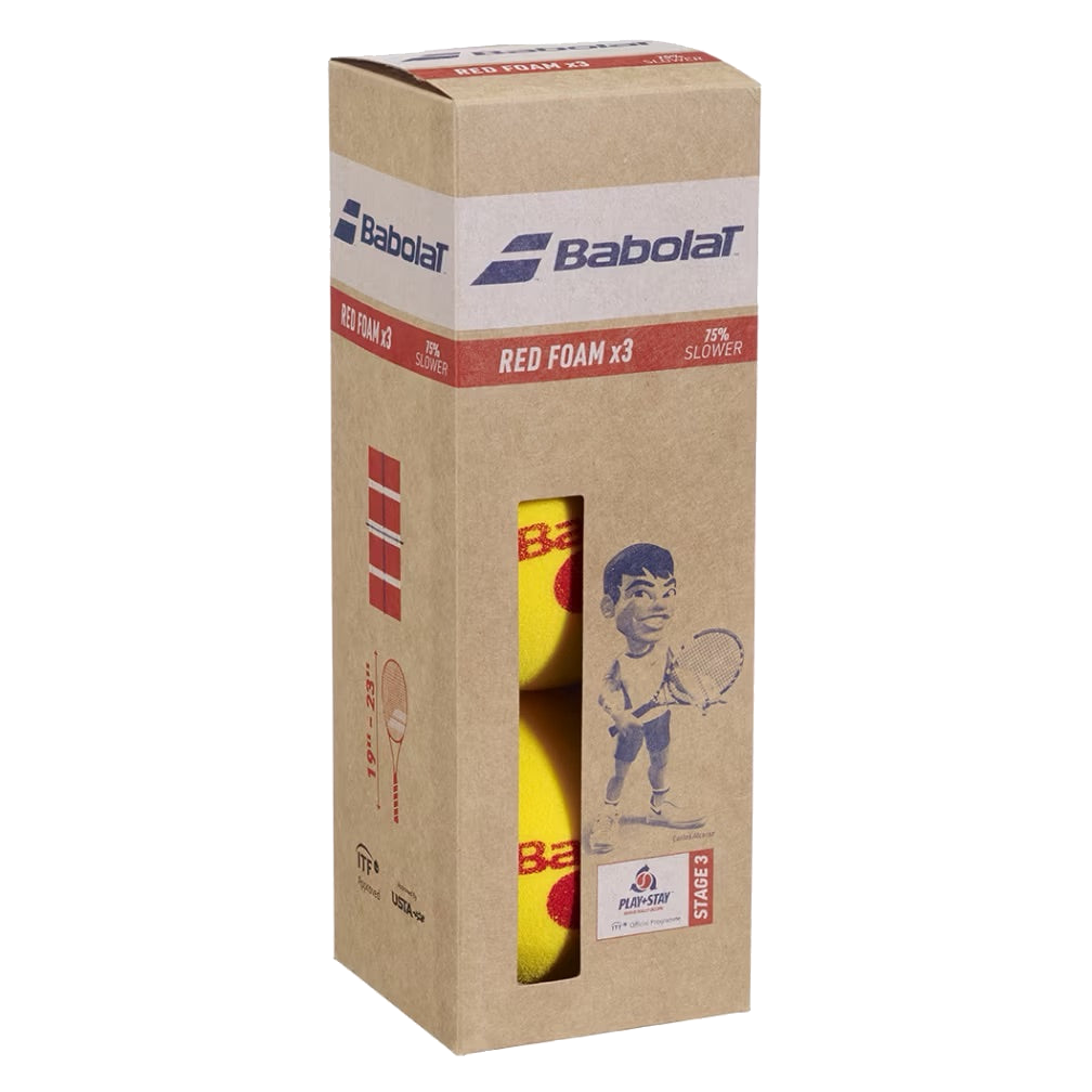 Red Foam 3-pack