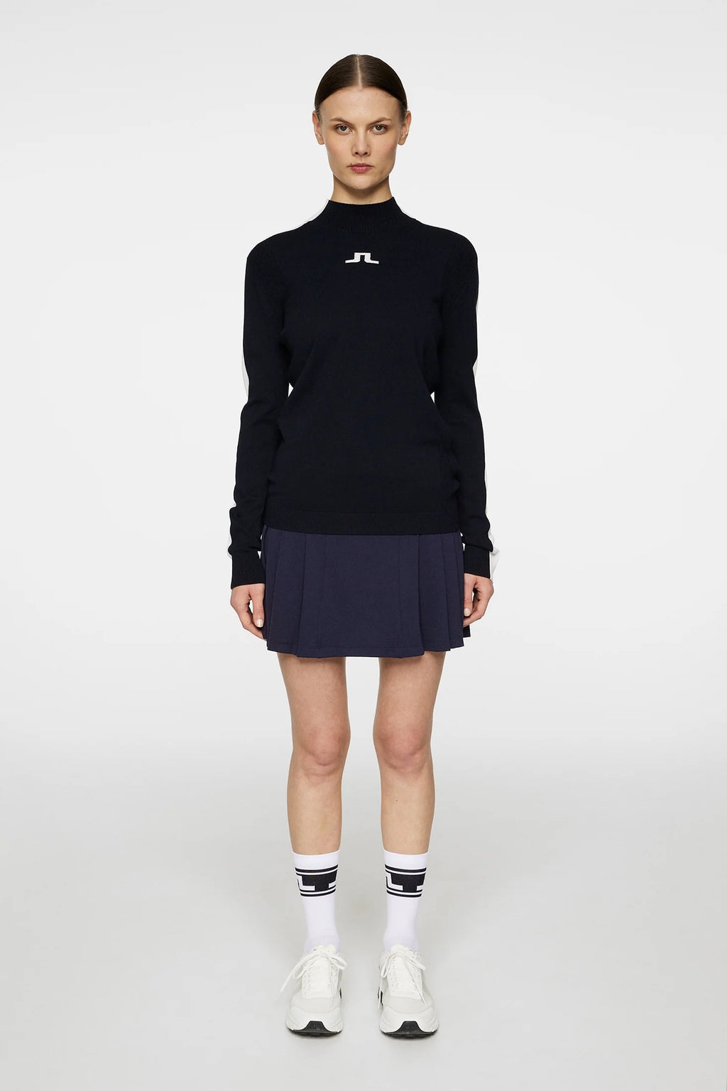 Adia Knitted Sweater Navy