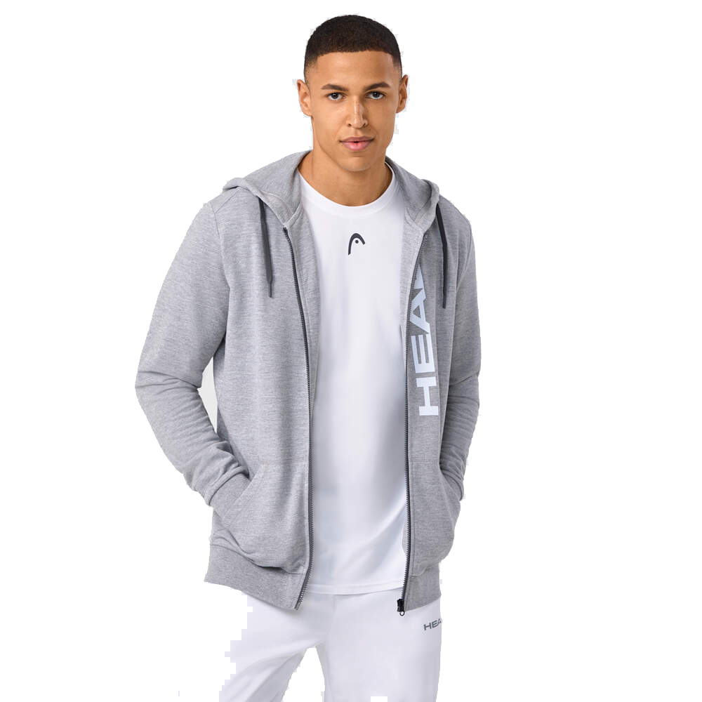 Club 25 Original Hoodie FZ Herren Grau