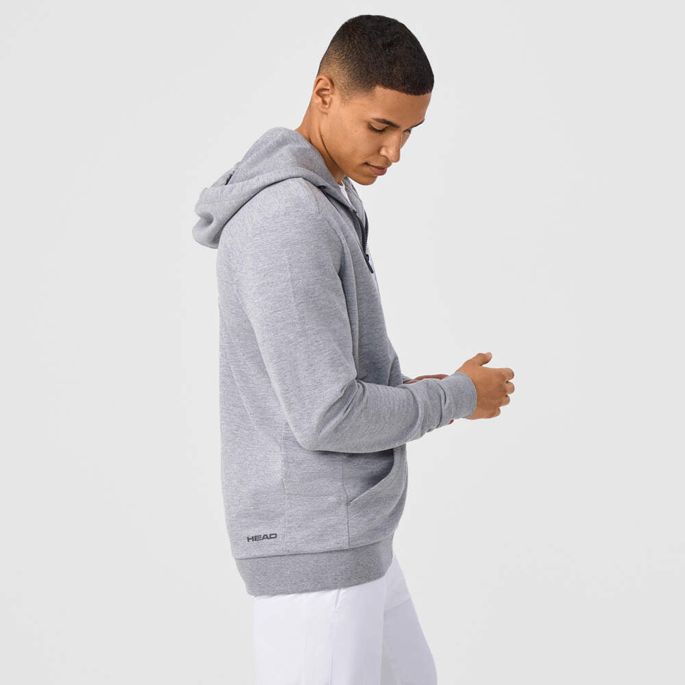 LTC Winterthur Original Hoodie FZ Men Gray incl. Print