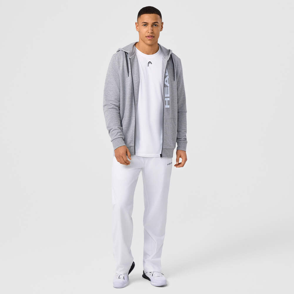 TC Wallisellen Hoodie FZ Men Gray incl. Print