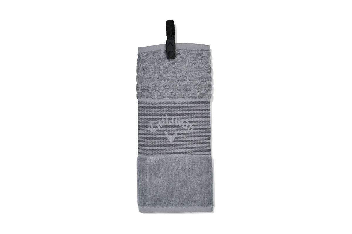 Trifold Golf Towel Grey