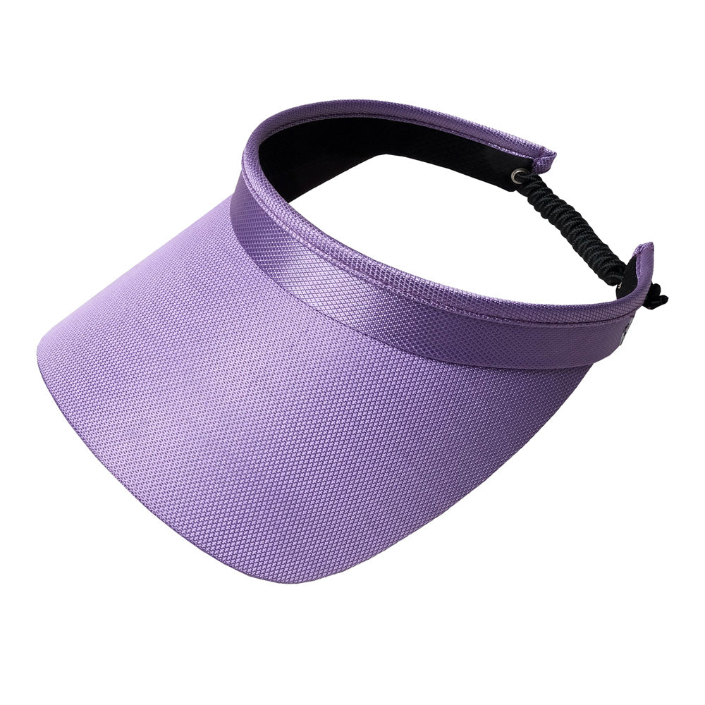 Solid Coil Visor Lila