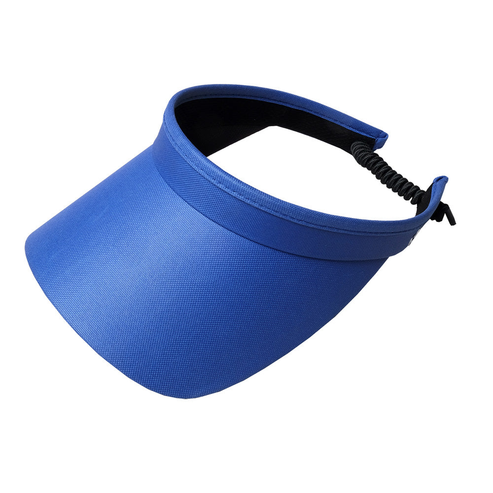 Solid Coil Visor Blau