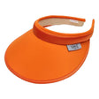 Solid Clip Visor Orange