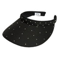 Bling Slide-On Visor Schwarz