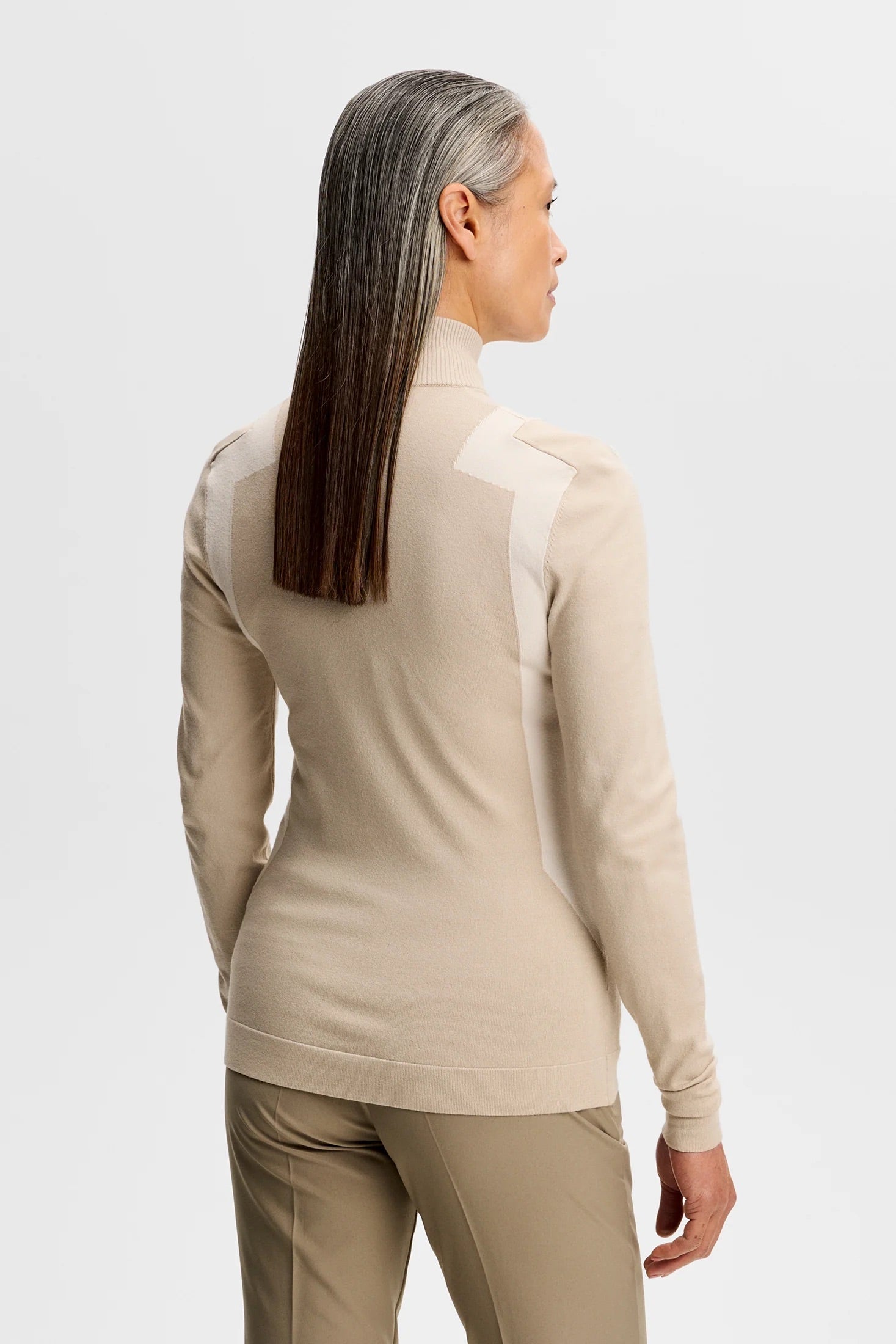 Pull zippé tricoté Bianca pour femme Island Fossil