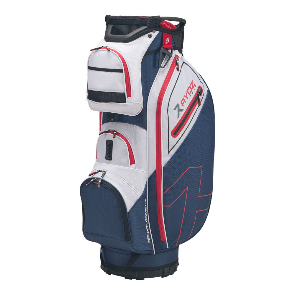 Firestarter Cart Bag Navy/White/Red