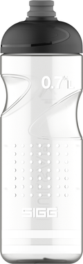 Pulsar Transparent White Trinkflasche