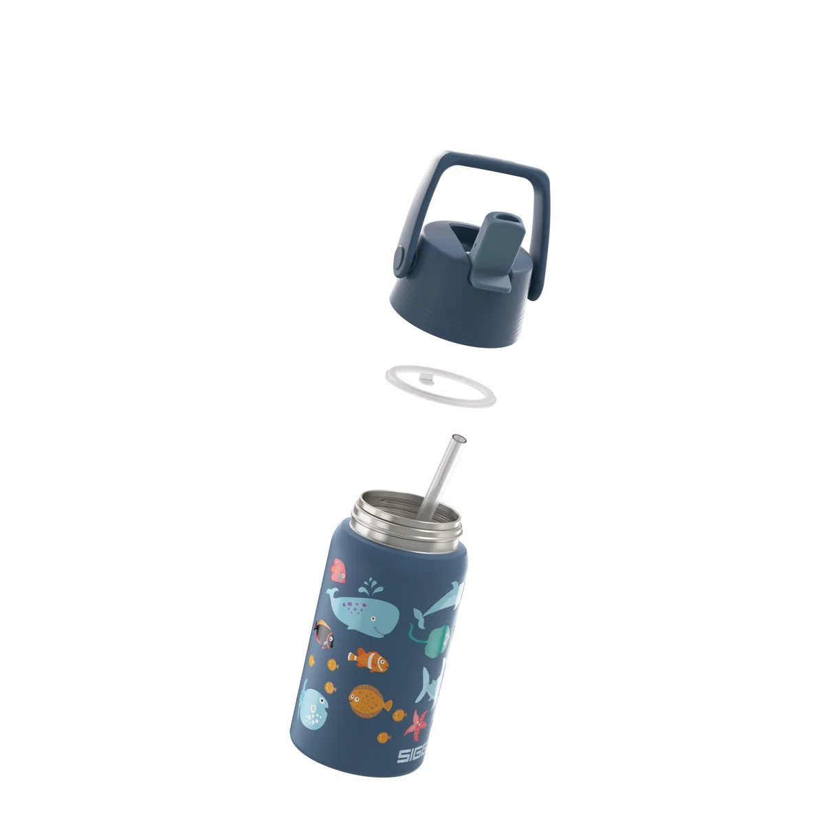Shield Flip Ocean Trinkflasche
