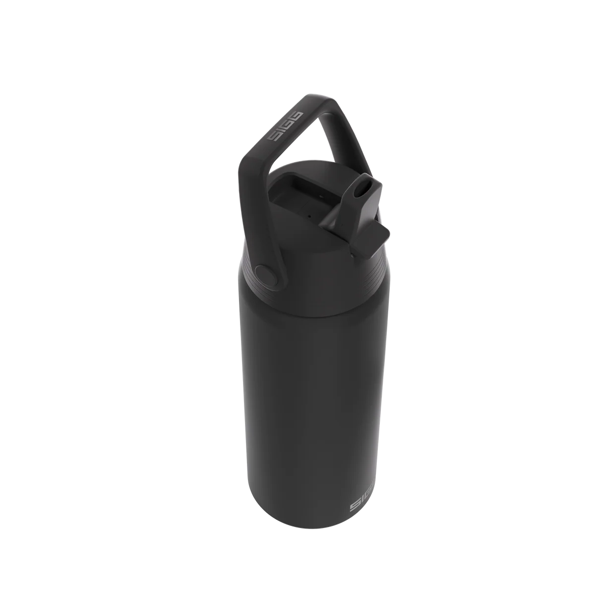 Shield Flip Black Trinkflasche