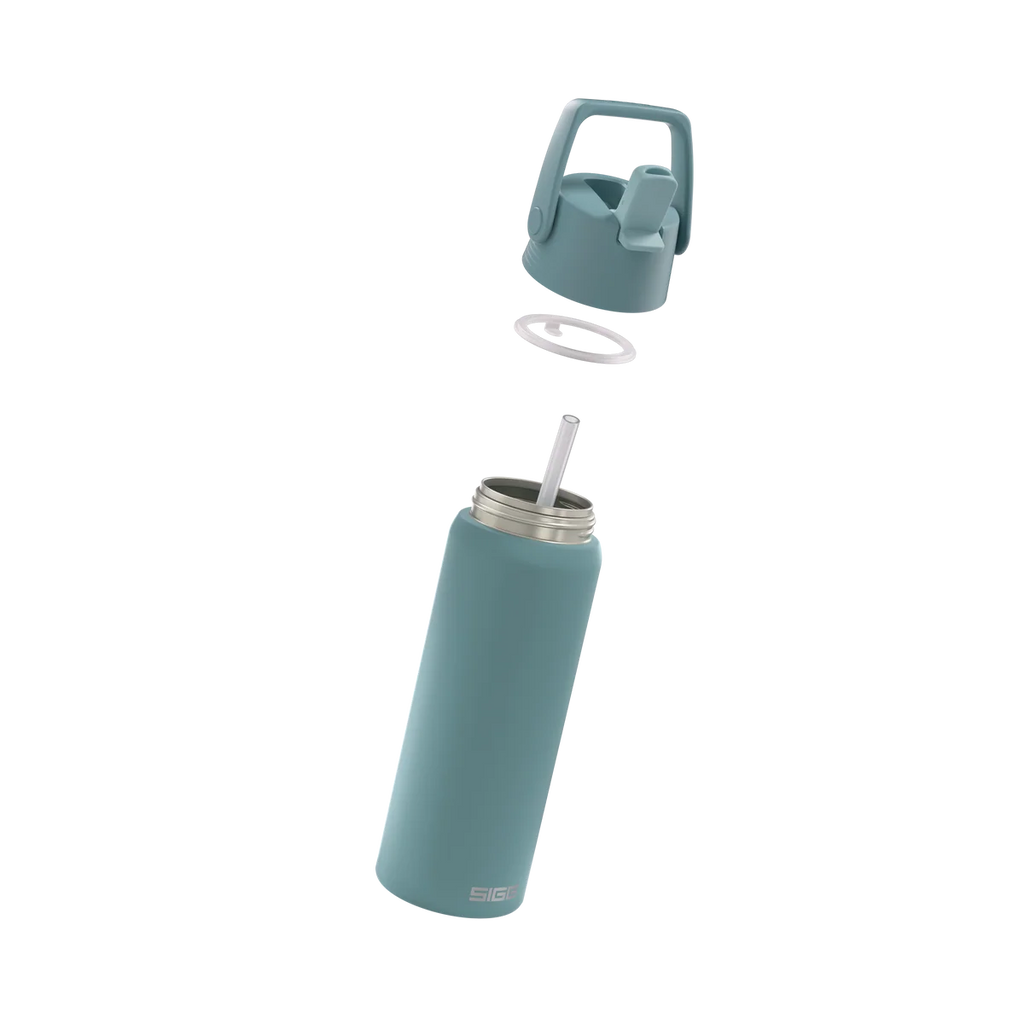Shield Flip Morning Blue Trinkflasche