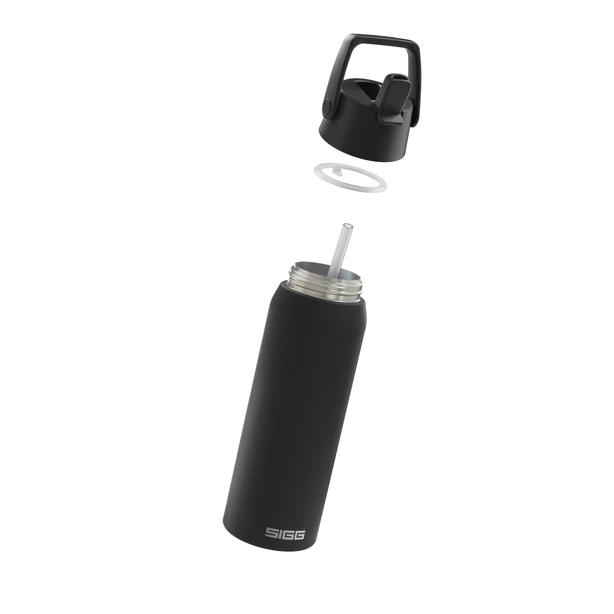 Shield Therm Flip Black Trinkflasche
