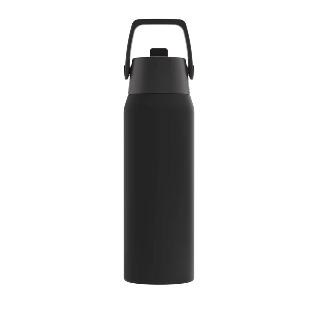 Shield Therm Flip Black Water Bottle