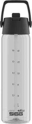 Total Color Flip Transparent Trinkflasche