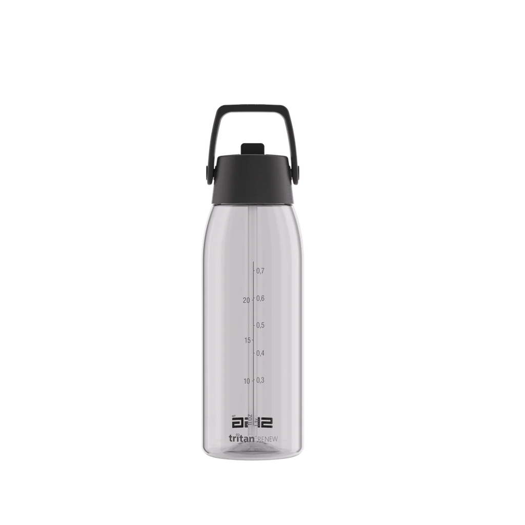 Total Color Flip Transparent Trinkflasche