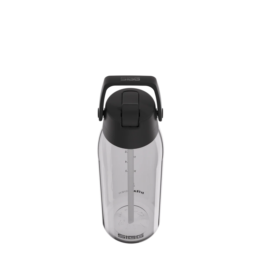 Total Color Flip Transparent Trinkflasche