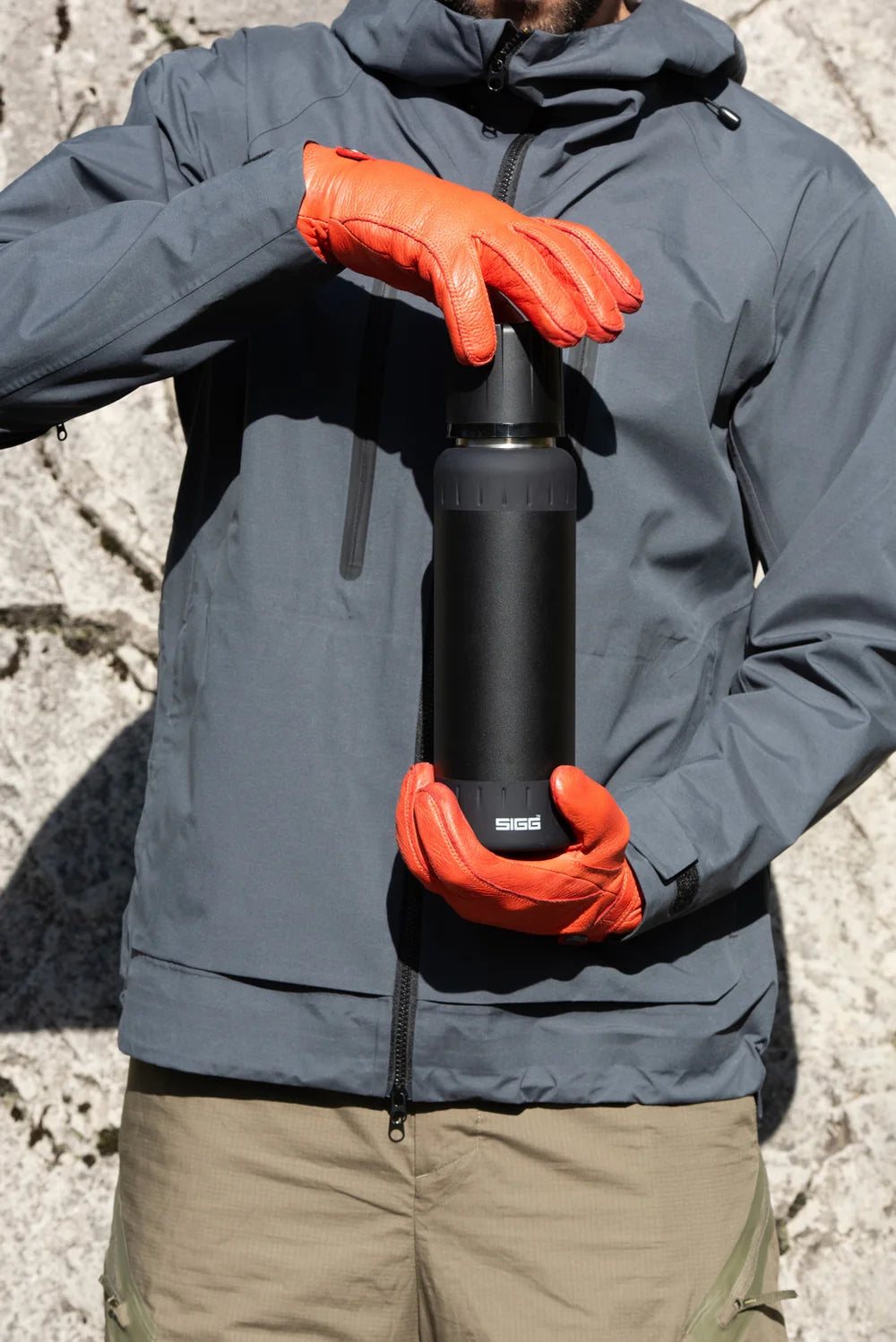 Alpine Star Black Trinkflasche