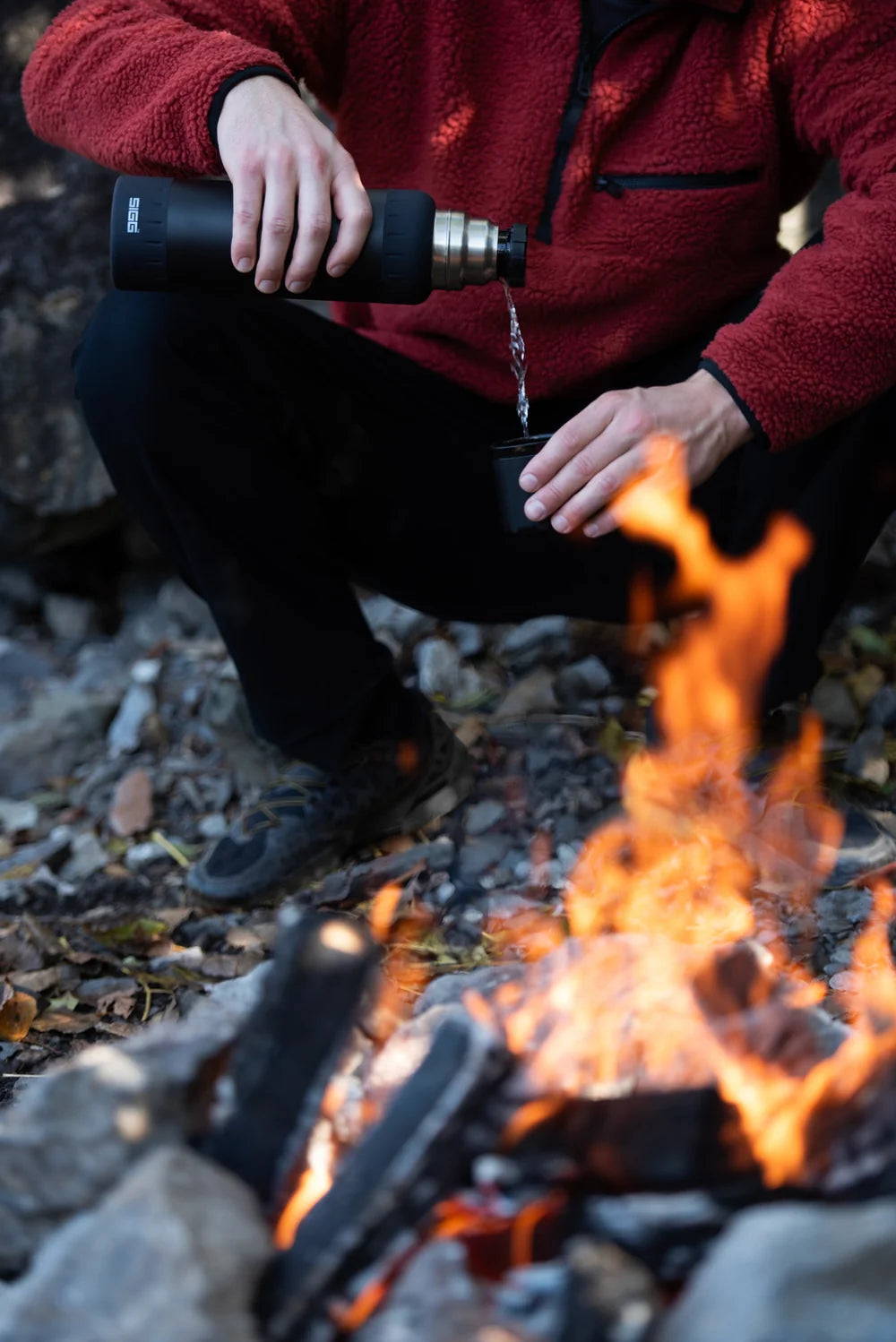Gourde Alpine Star Black