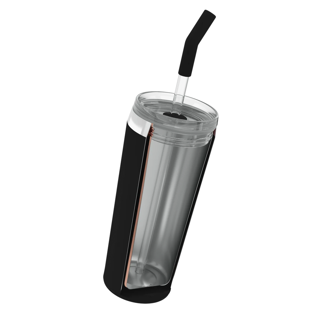 Helia Black Water Bottle