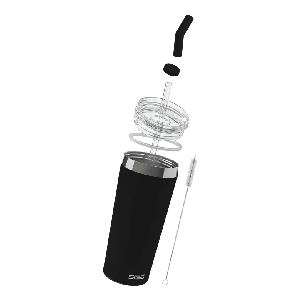 Helia Black Water Bottle
