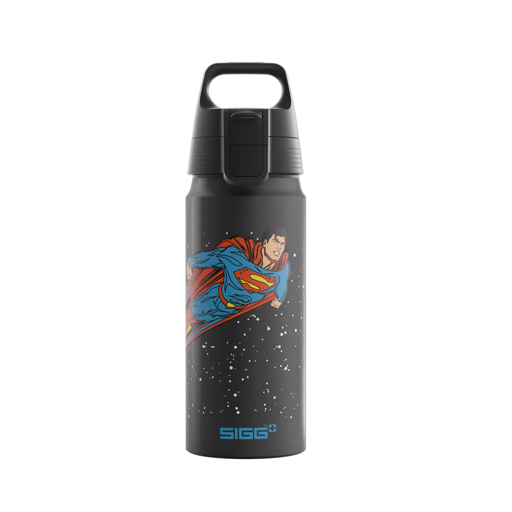 WMB One Superman Black Trinkflasche