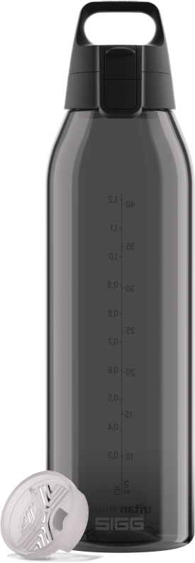 Total Color One Antracithe Trinkflasche