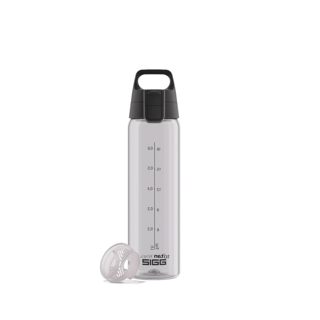 Total Color One Transparent Trinkflasche