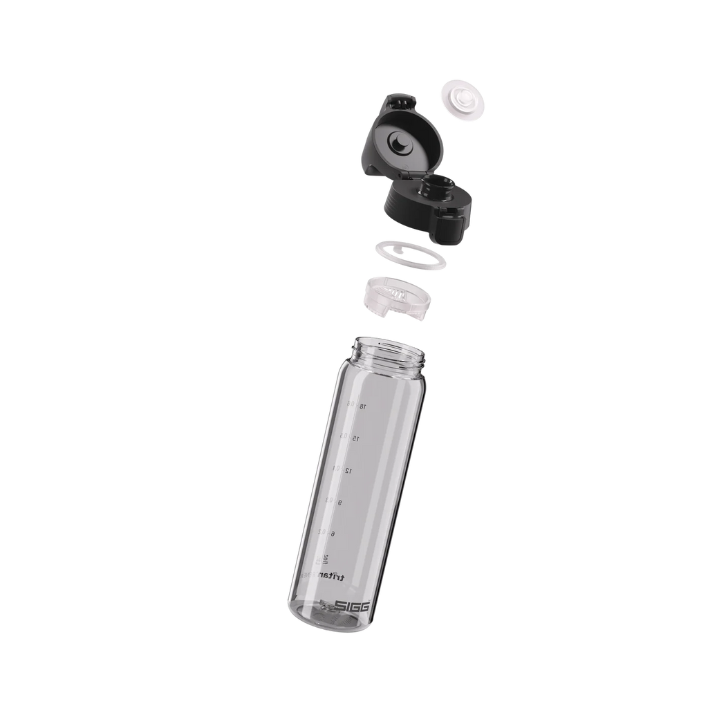 Total Color One Transparent Trinkflasche