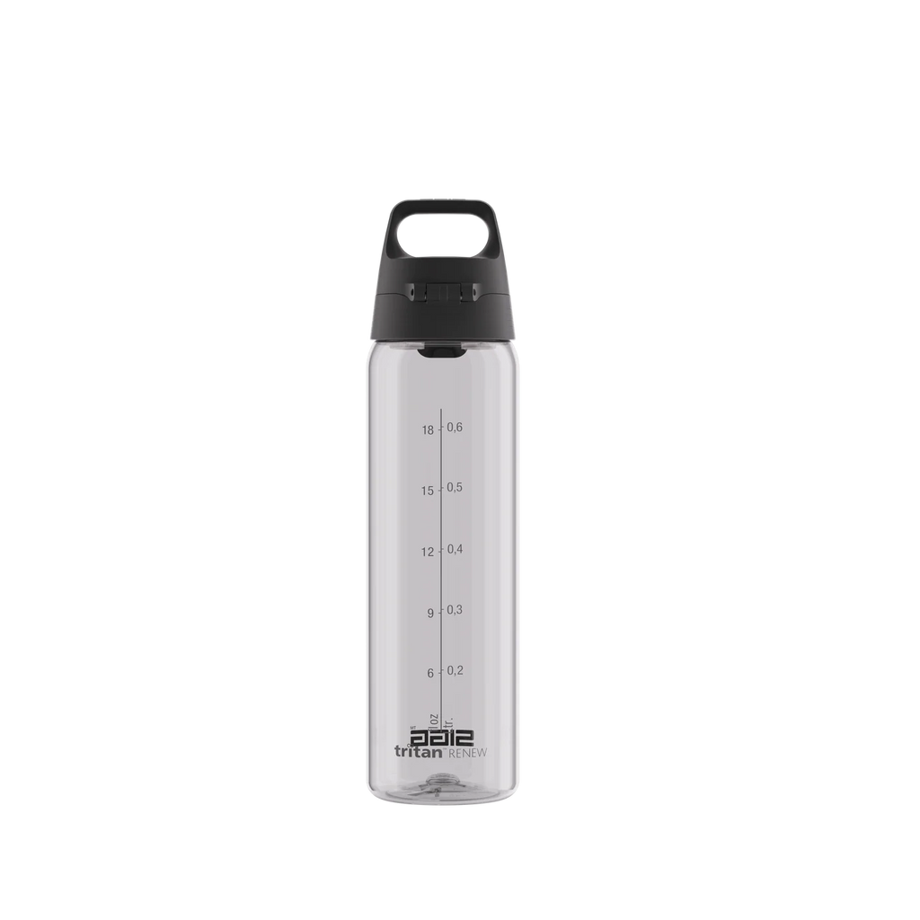 Total Color One Transparent Trinkflasche