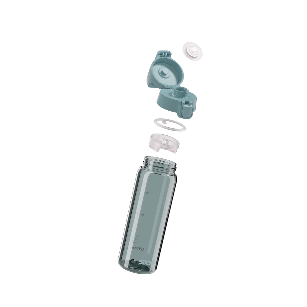 Total Color One Morning Blue Trinkflasche