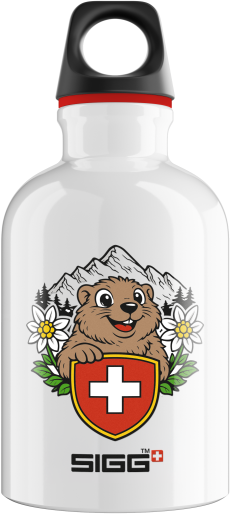Traveller Swiss Murmeli Trinkflasche