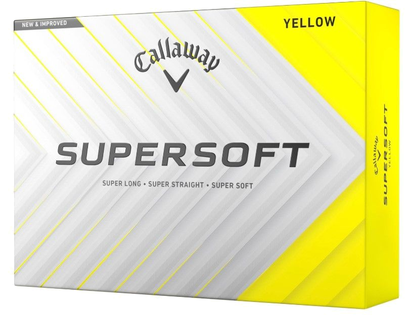 Supersoft (2026) DZ Yellow Golf Balls