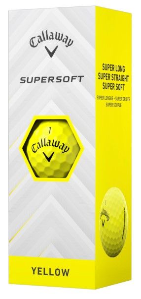 Balles de golf Supersoft (2026) DZ Jaunes