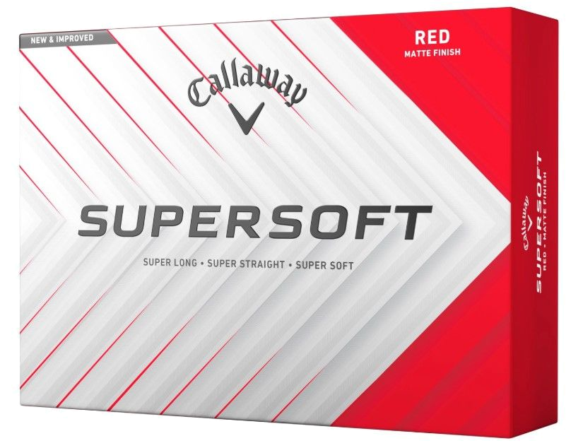 Supersoft (2026) DZ Red Golf Balls