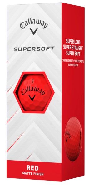 Supersoft (2026) DZ Rot Golfbälle