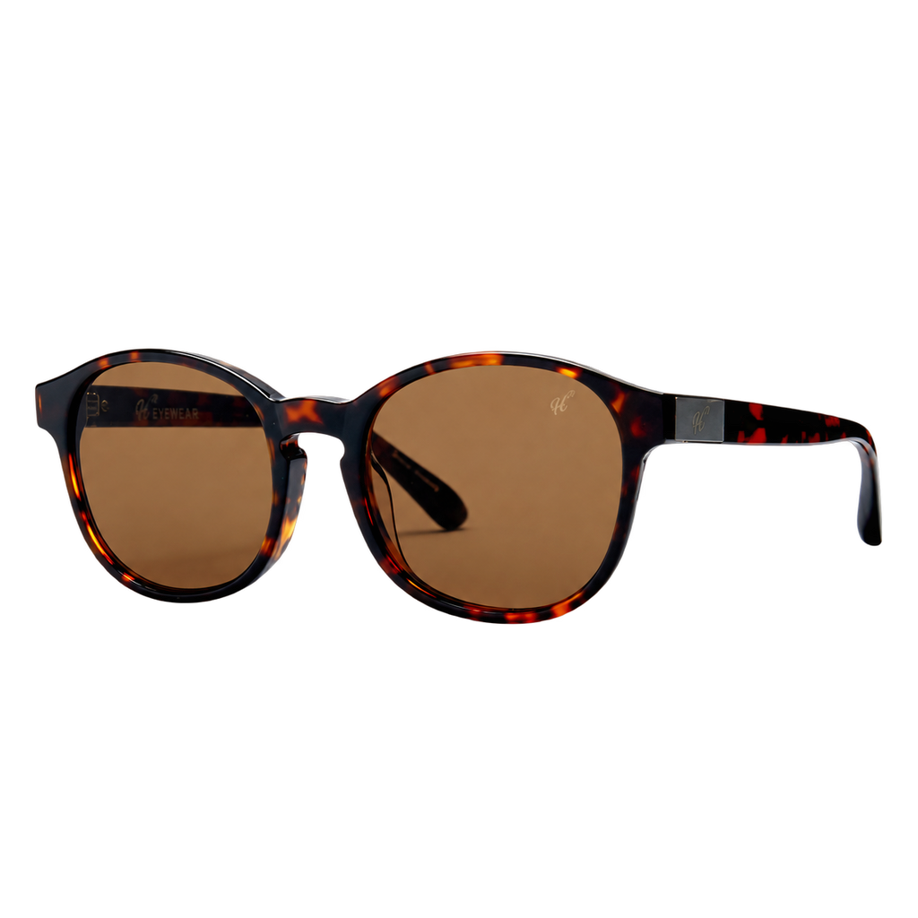 N° 002 Ascona XS Sonnenbrille, seitliche Ansicht, freigestellt