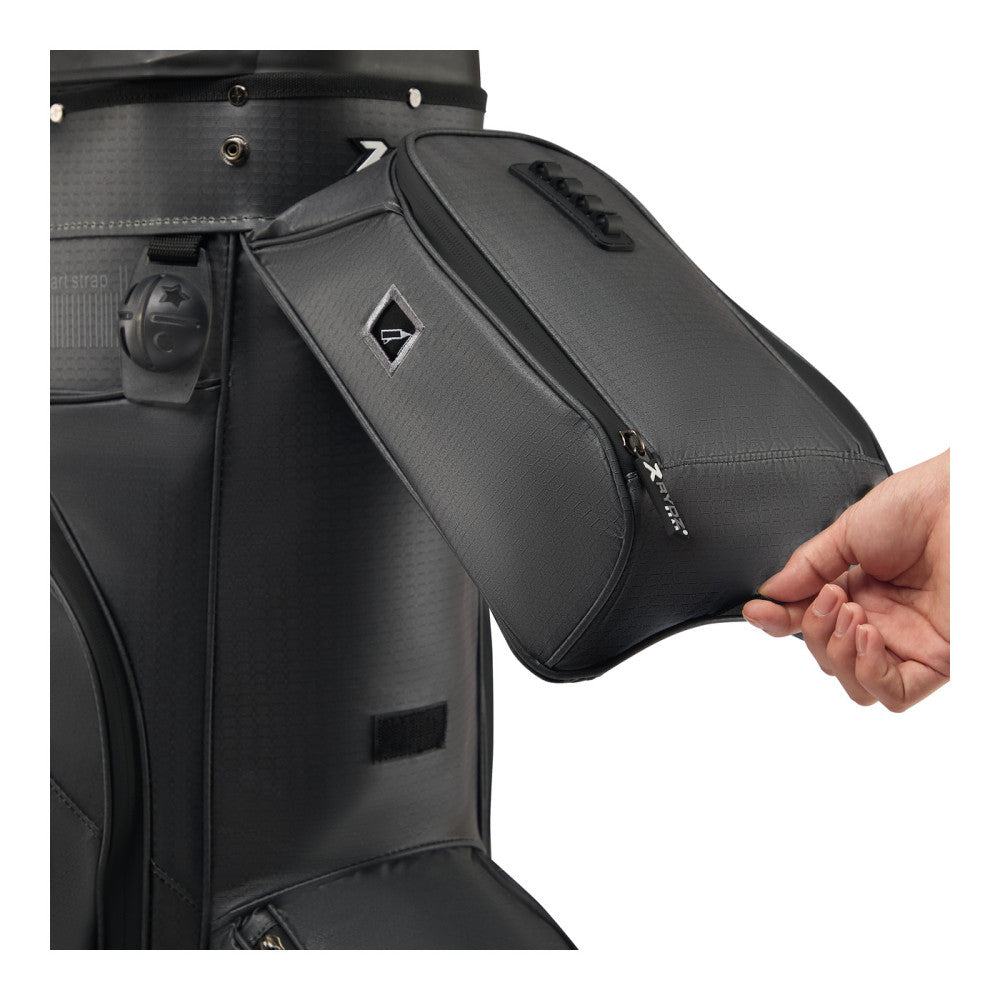 Sac chariot déperlant Big Rick noir/anthracite