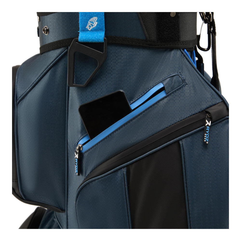 Firebee Water-Resistant Cart Bag Navy/Black/Blue