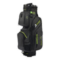Sac chariot déperlant Big Rick anthracite/noir/citron vert