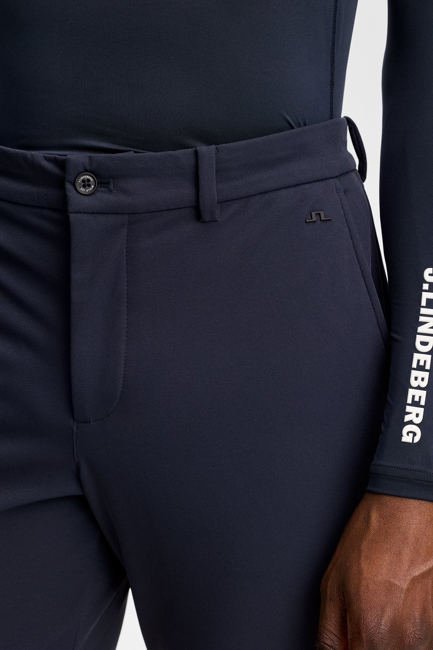 Ellott Fleece Twill Hose Herren Navy