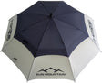 H2NO Golfschirm Automatik UPF 30 Navy/Grau