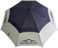 H2NO Golfschirm Automatik UPF 30 Navy/Grau