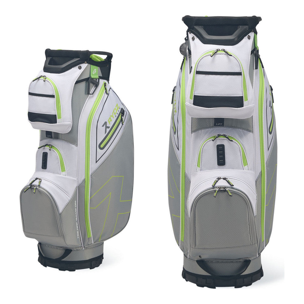 Firestarter Cartbag Silber/Weiss/Lime