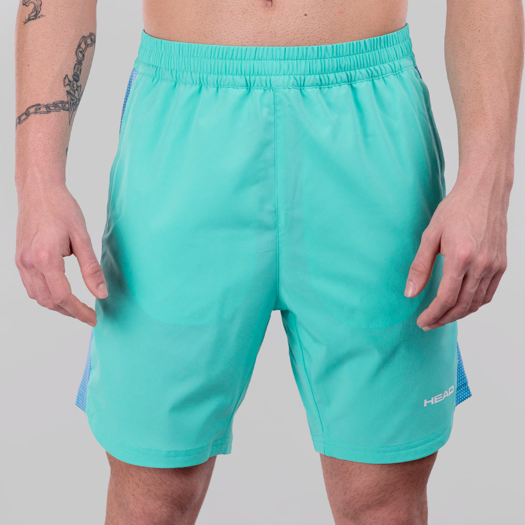 Short professionnel homme turquoise