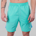 Short professionnel homme turquoise